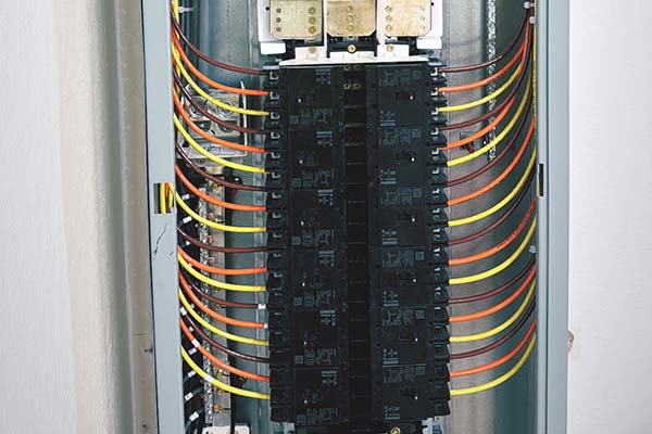 Electrical Panel Inspection Services Electrical Panel Cable Management